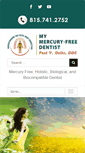 Mobile Screenshot of mymercuryfreedentist.com